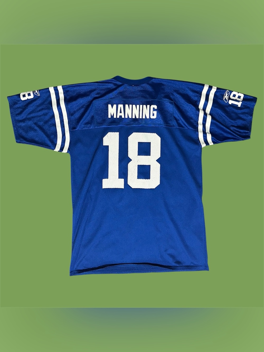 Vintage Reebok Peyton Manning Indianapolis Colts Mesh Jersey